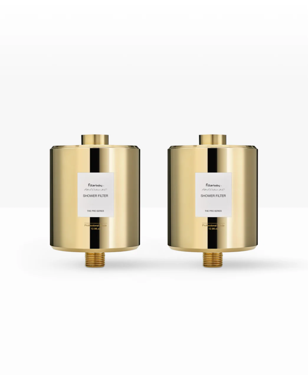 Get Filterbaby Pro Series Titanium Aluminum Shower Filter (2-Pack) - Image 8