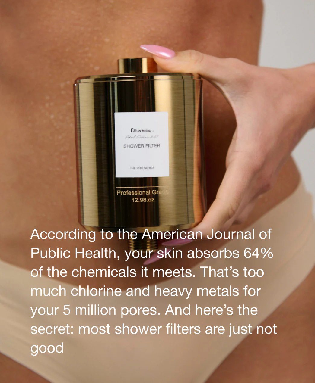 Filterbaby Pro Series Titanium Aluminum Shower Filter - Try Now - Image 9